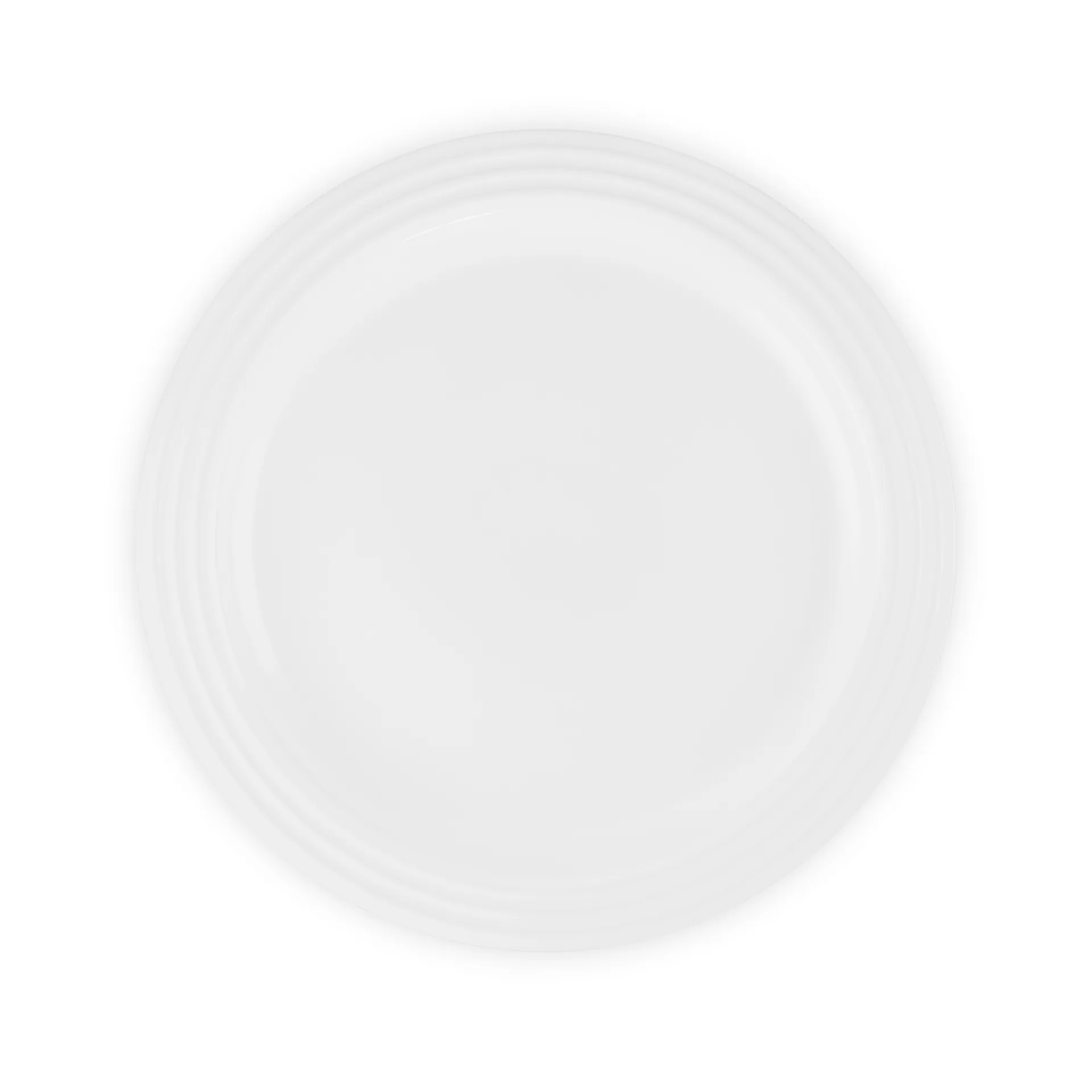 Le Creuset Signature tallrik 27 cm, White Le Creuset