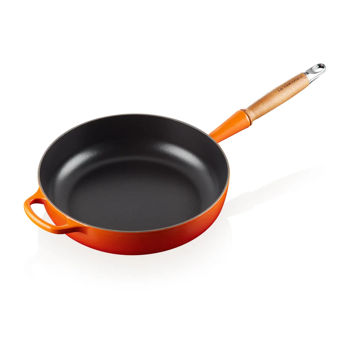 Le Creuset Le Creuset Signature traktörpanna trähandtag 28 cm Flame