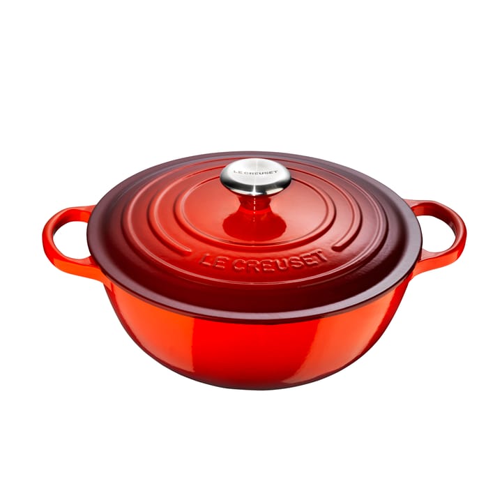 Le Creuset stekgryta 32 cm - Cerise - Le Creuset