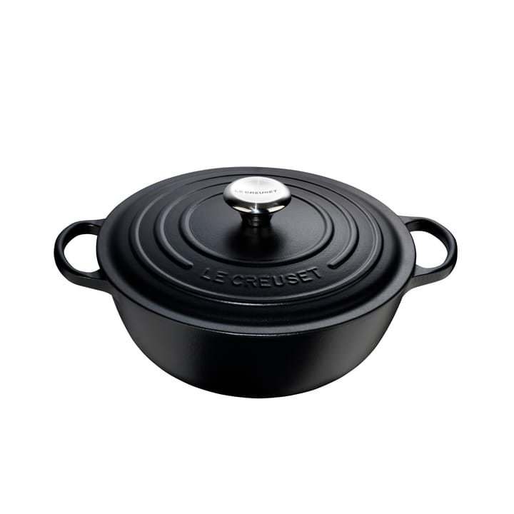 Le Creuset stekgryta 32 cm - Matte black - Le Creuset