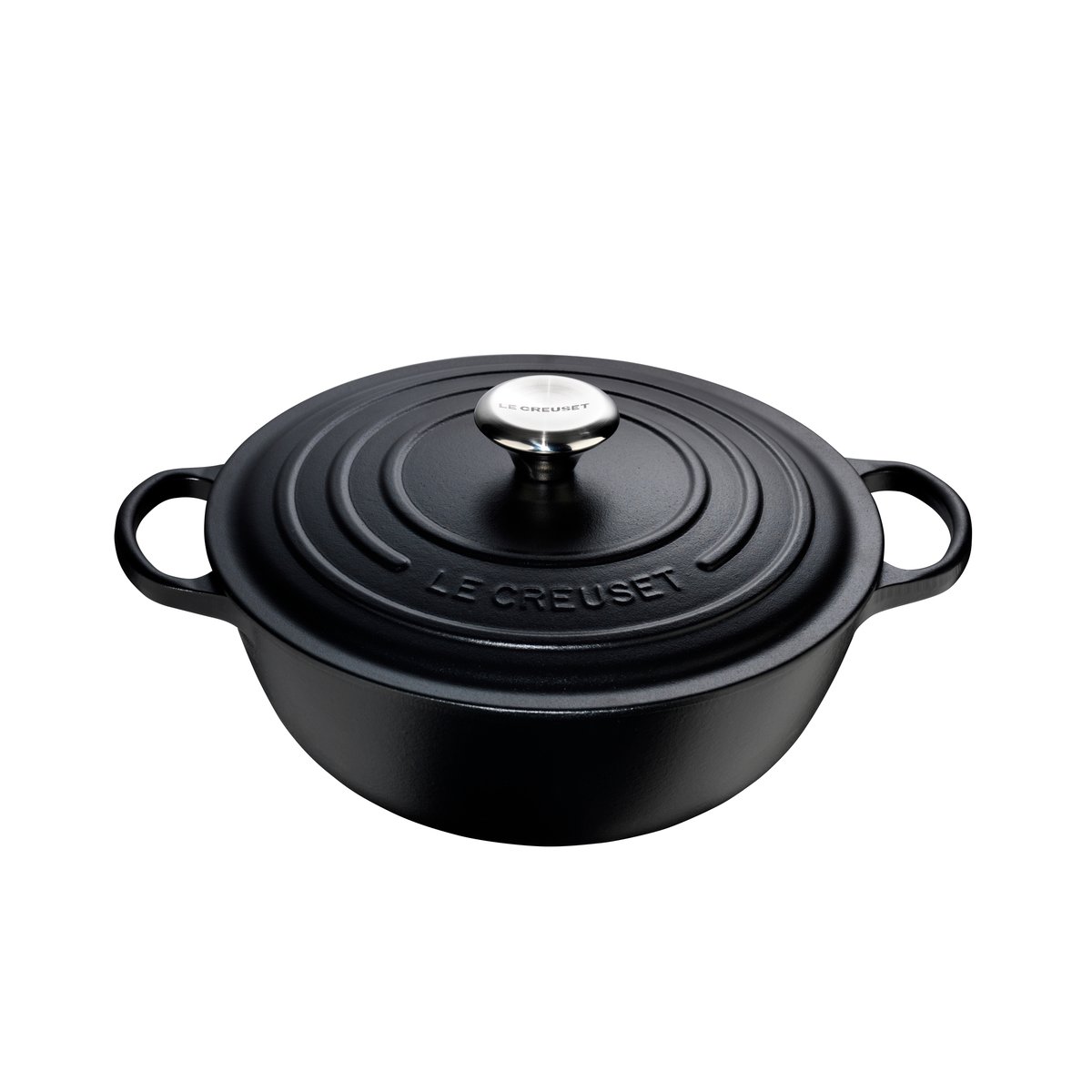 Le Creuset stekgryta 32 cm Matte black | Skandinavisk Design | Grytor | Svart