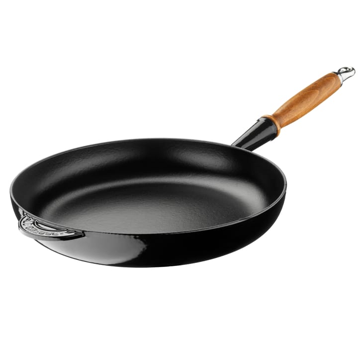 Le Creuset stekpanna med trähandtag 28 cm, Black Le Creuset