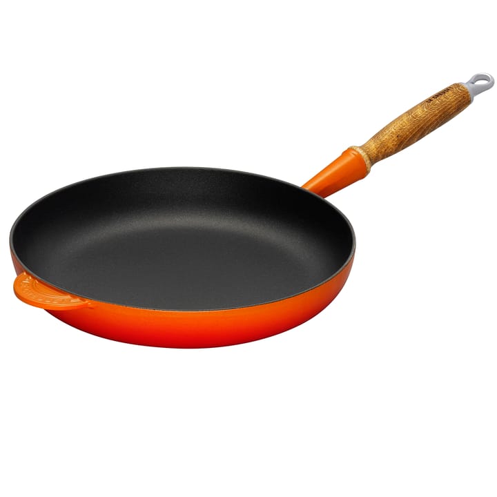 Le Creuset stekpanna med trähandtag 28 cm, Volcanic Le Creuset