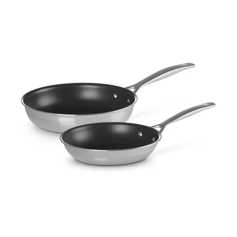Le Creuset stekpanneset, Rostfritt stål, 2 delar Le Creuset