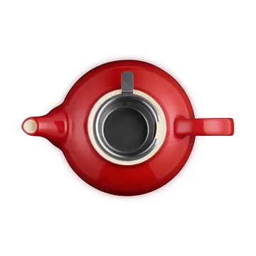 Le Creuset tekanna - Cerise, med sil, 1,3 L - Le Creuset