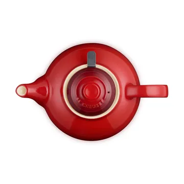 Le Creuset tekanna - Cerise, med sil, 1,3 L - Le Creuset