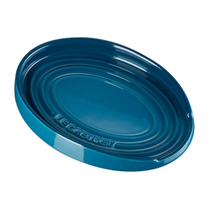 Oval hållare till grytsked - Deep Teal - Le Creuset