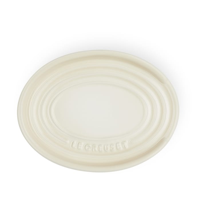 Oval hållare till grytsked, Meringue Le Creuset