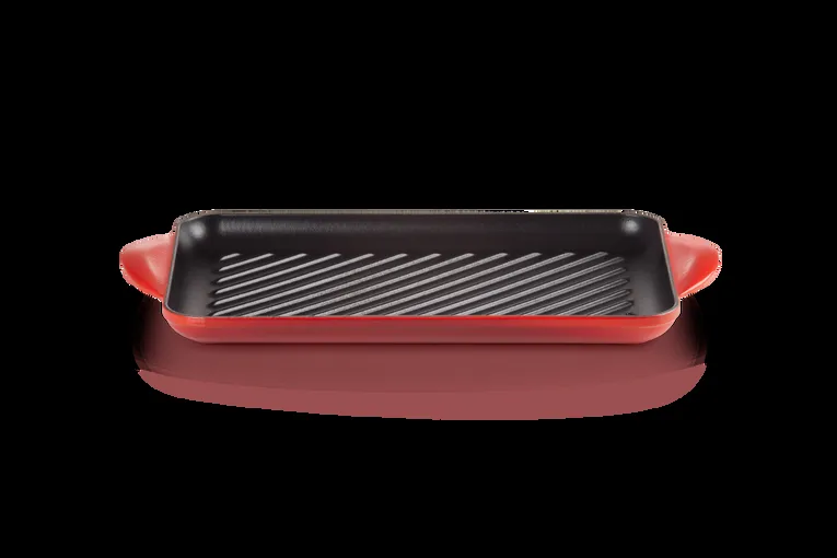 Le Creuset Rektangulär grillplatta 32 cm Cerise