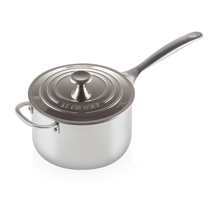 Signature 3-Ply kastrull med lock hjälphandtag - 3,8 l - Le Creuset