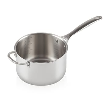Signature 3-Ply kastrull med lock hjälphandtag - 3,8 l - Le Creuset