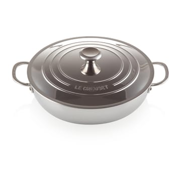 Signature 3-Ply låg gryta med lock - 4,8 l - Le Creuset