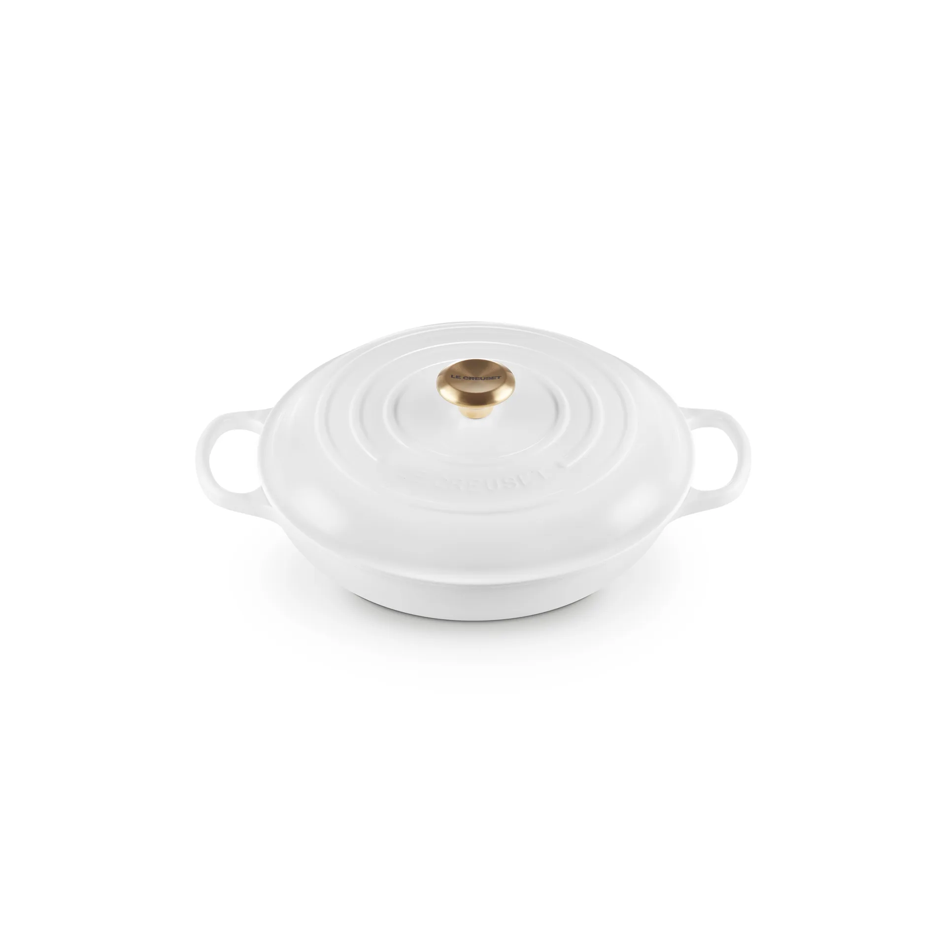 Signature Buffégryta 30 cm, White Le Creuset