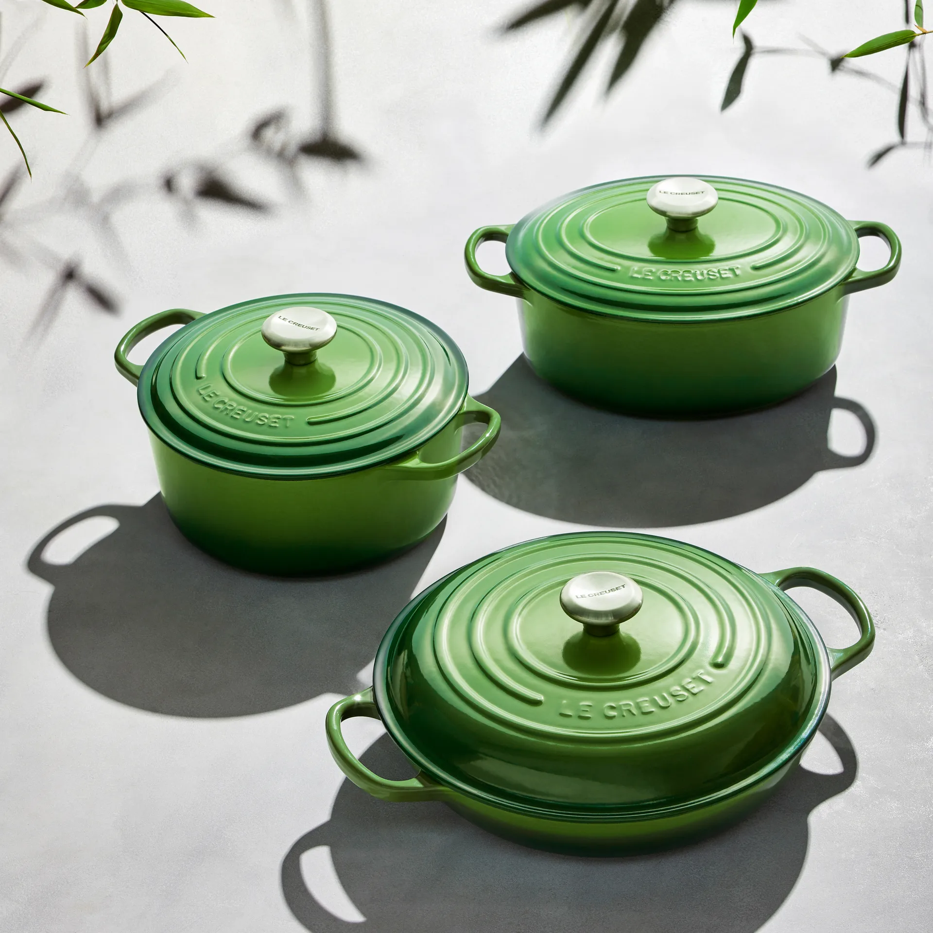 Signature buffétgryta 3,5 l, Bamboo Green Le Creuset