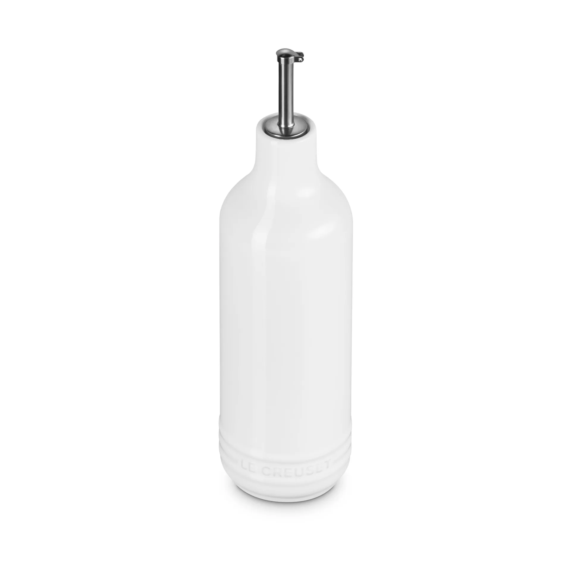 Signature stengods oljeflaska 0,6 L, White Le Creuset