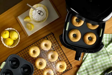 Lékué Air fryer doughnutsform 4st - Grey - Lékué