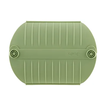 Lékué ångkokare - Grön, med bricka, 4-pack - Lékué