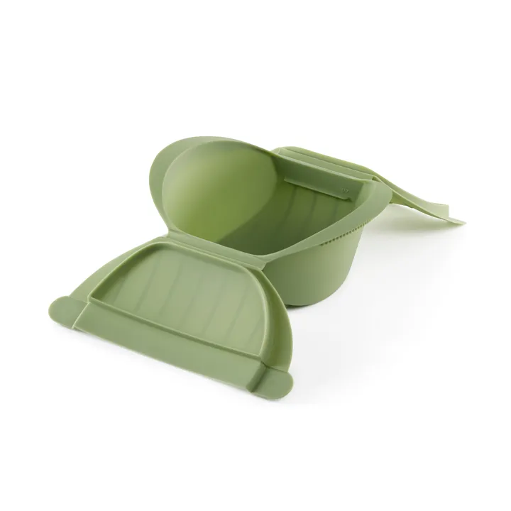 Lékué ångkokare - Grön, stor, 2-pack - Lékué