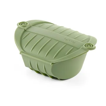 Lékué ångkokare - Grön, stor, 2-pack - Lékué