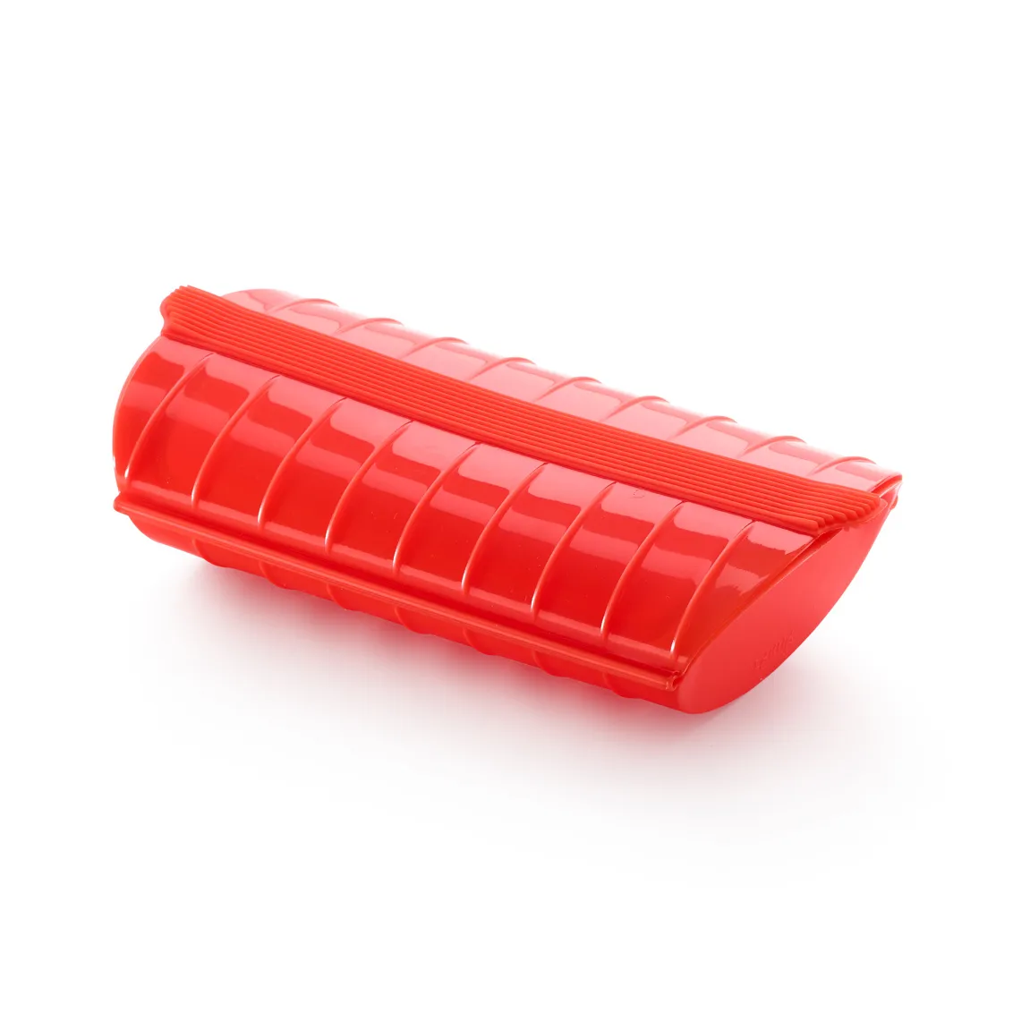 Lékué ångkokare mikro 1-2 port., Röd Lékué