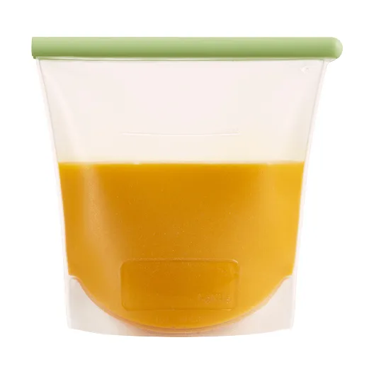 Lékué återanvändbar silikonpåse grön, 1,5 L Lékué