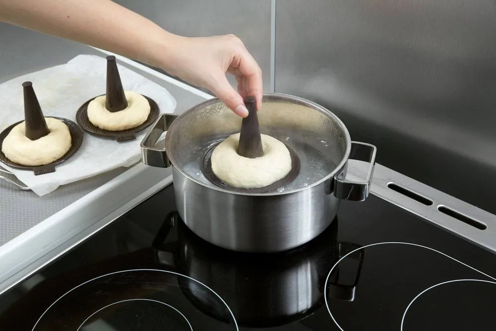 Lékué bagelformar 6-pack, Brun Lékué