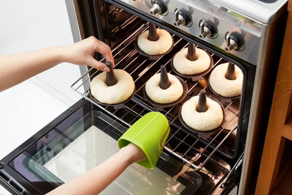 Lékué bagelformar 6-pack, Brun Lékué