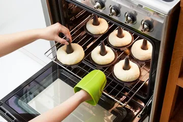 Lékué bagelformar 6-pack - Brun - Lékué
