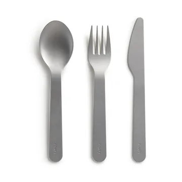 Lékué Basics To Go bestickset 3 delar - Rostfritt stål - Lékué