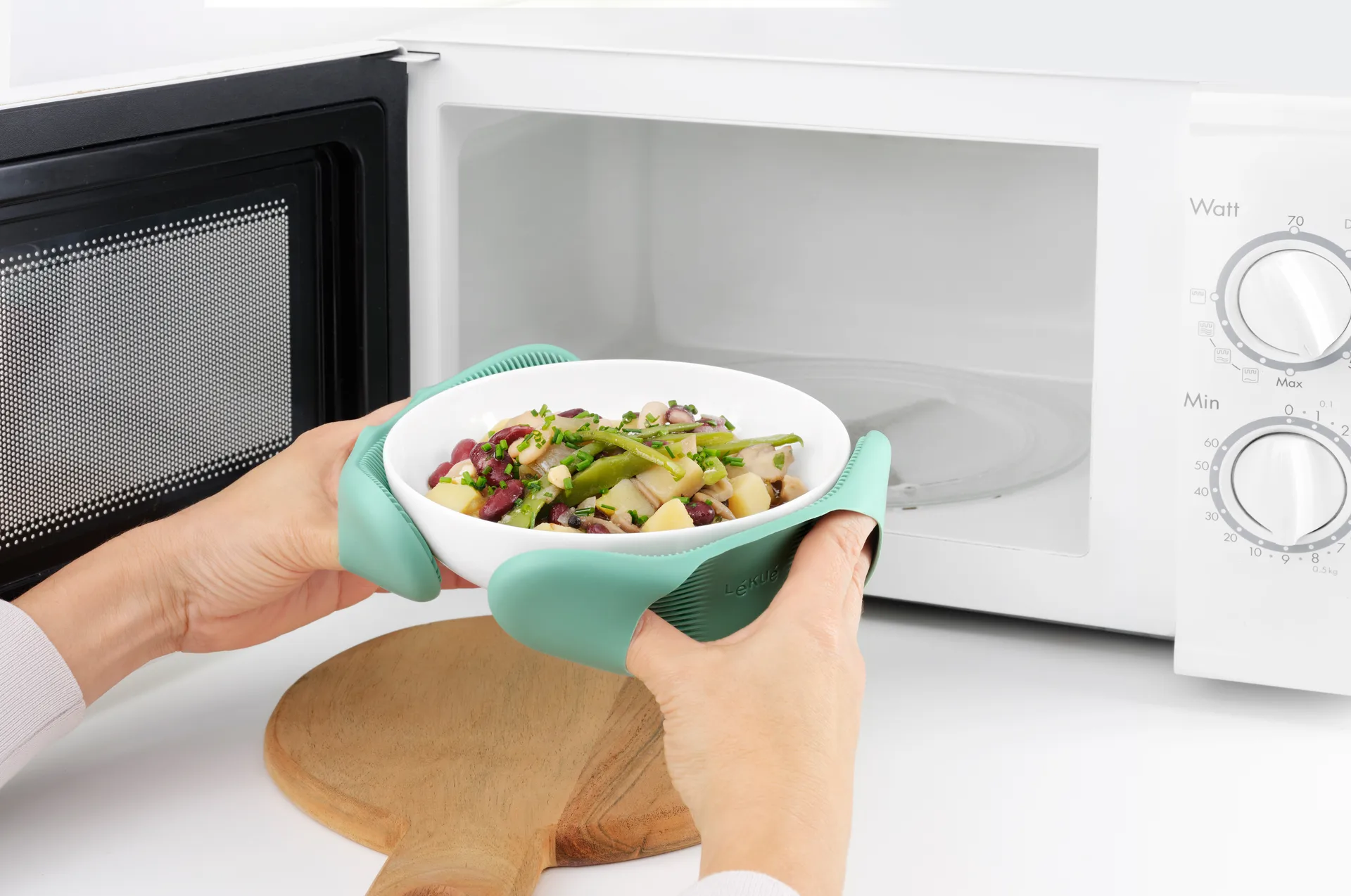 Lékué flexibel minigrytvante 2-pack, Green Lékué