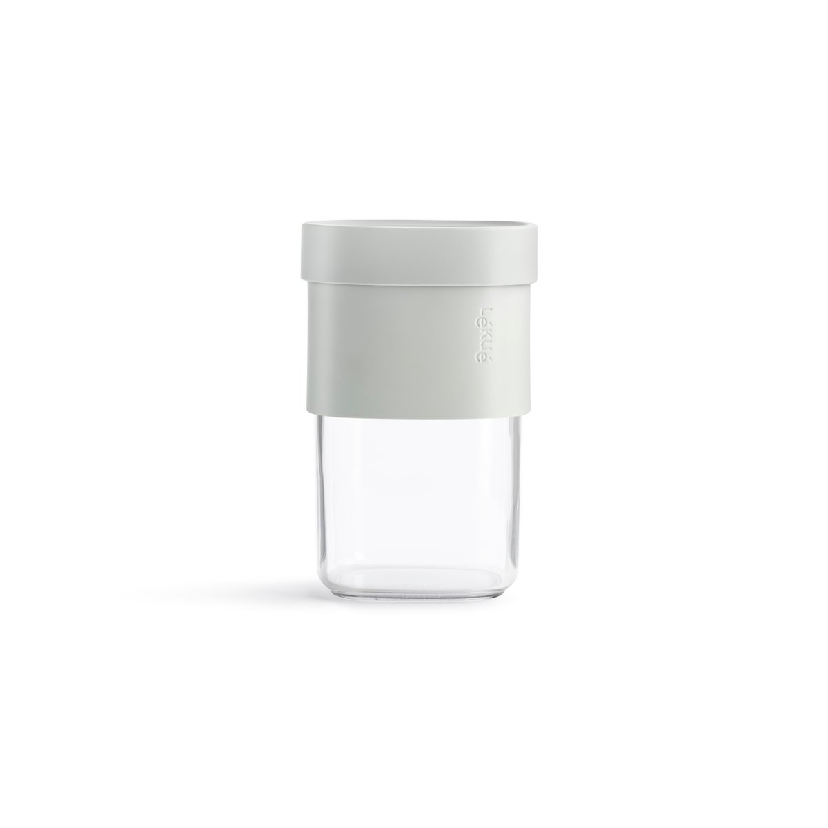 Lékué flip förvaringsburk medium Grön | Skandinavisk Design | Förvaringsburkar | Grön