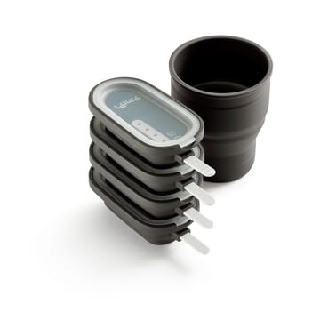 Lékué klassiska glassformar 4-pack - Brun - Lékué