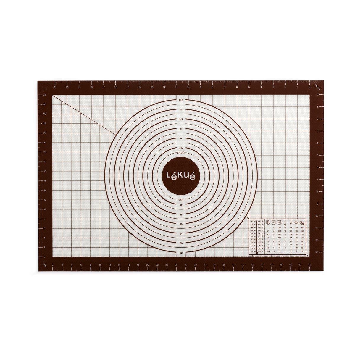 Lékué nonstick bakmatta deg 60x40 cm Vit | Skandinavisk Design | Övriga bakredskap | Vit
