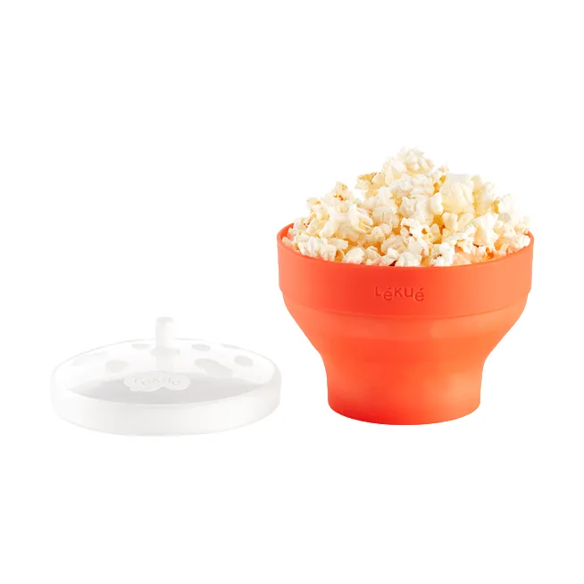 Lékué popcornmaker mikro 2-pack, Röd Lékué