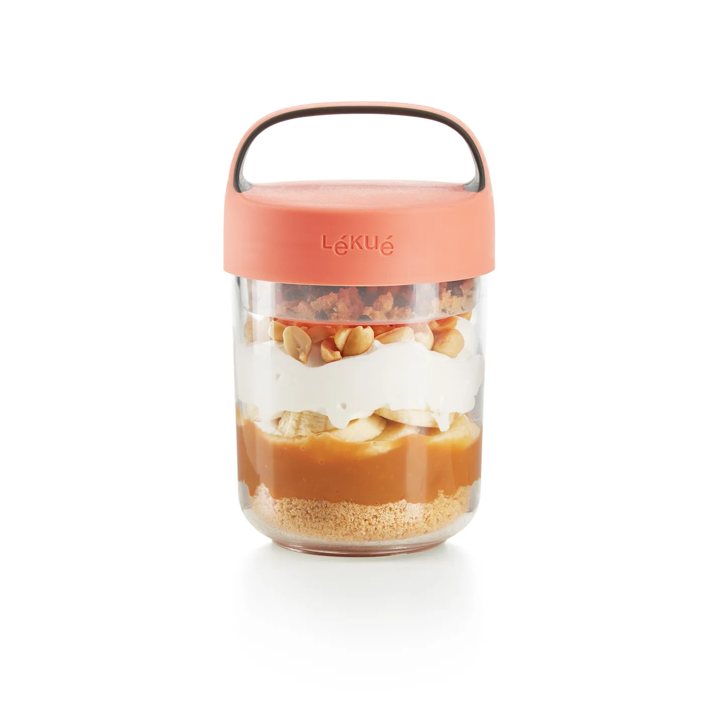 Lékué To Go burk 0,4 L, Coral Lékué