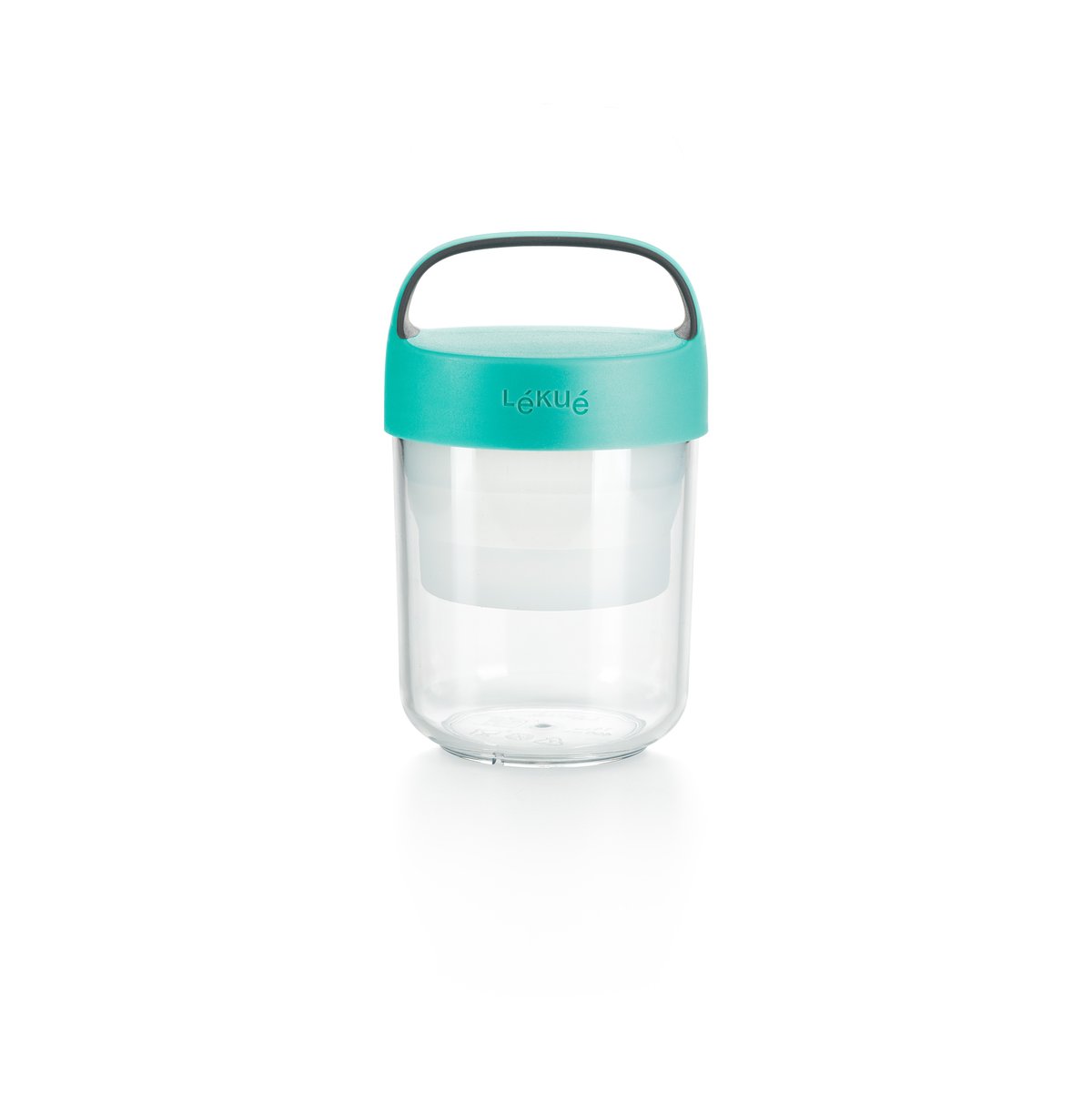 Lékué To Go burk 0,4 L Turkos | Skandinavisk Design | Matlådor | Blå