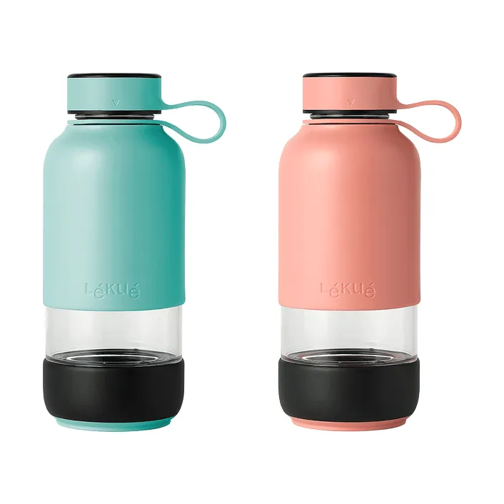 Lékué To Go flaska 0,6 L, Turkos Lékué