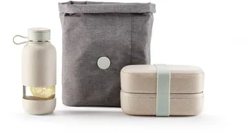 Lékué To Go lunchväska organic - Beige - Lékué