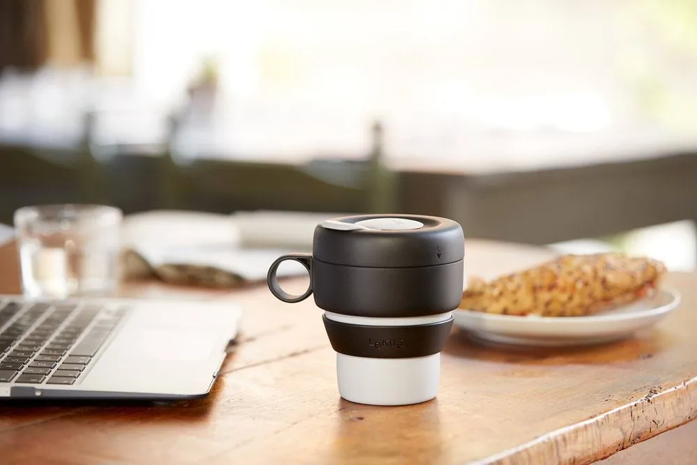 Lékué To Go mugg 0,35 L, Grå Lékué