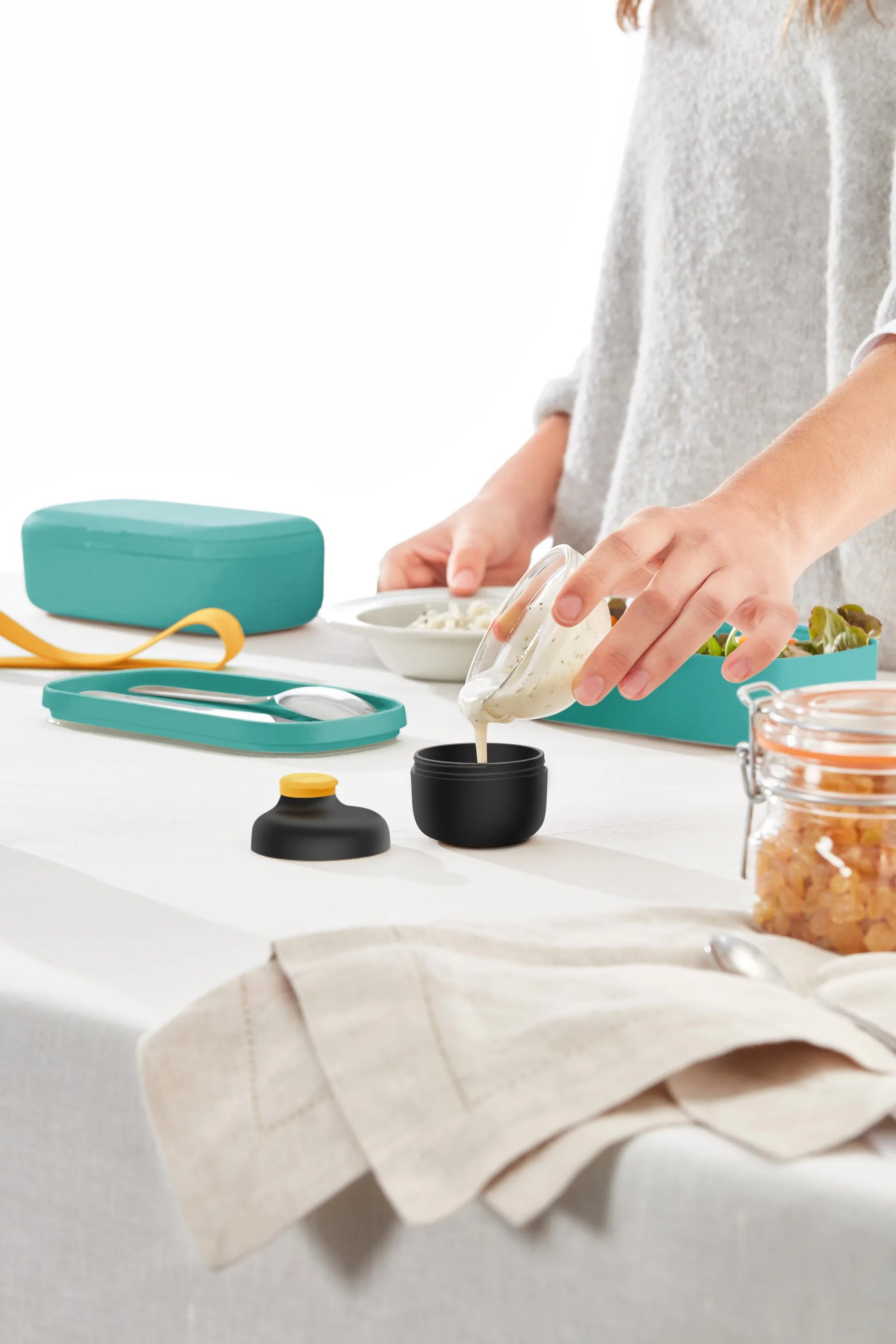 Lékué To Go såsbehållare ekologisk 50 ml, Black Lékué