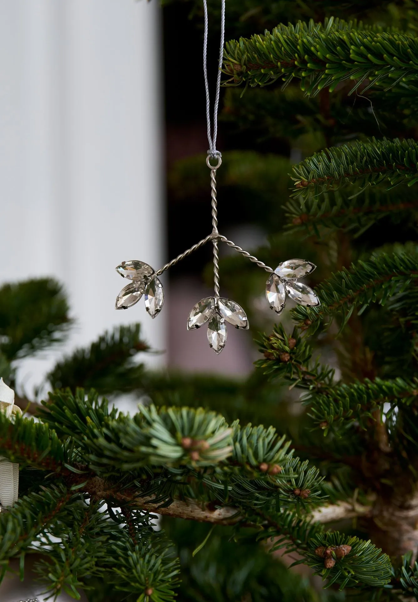 Ada ornament dekorationshänge, Silverfärgad, 5x4x10 cm Lene Bjerre