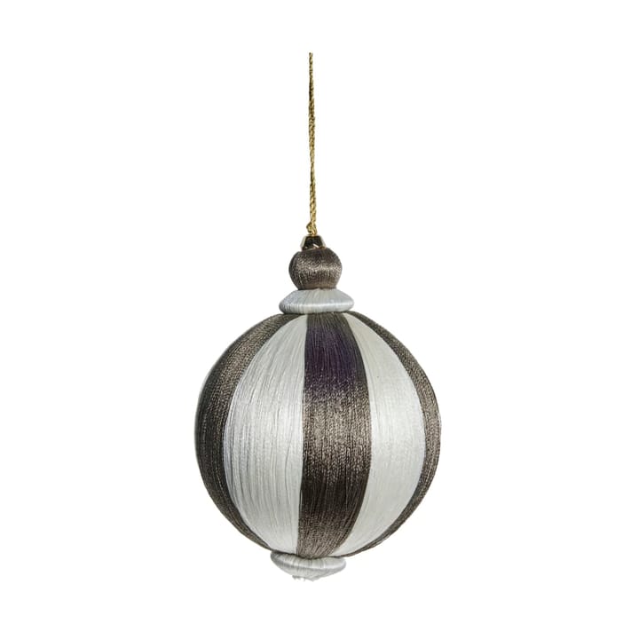 Agnes julkula Ø10 cm - Off-white-brown - Lene Bjerre