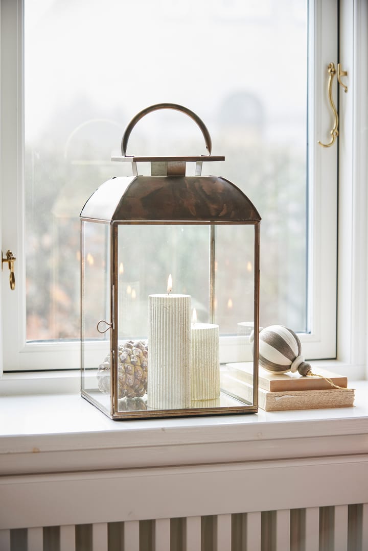 Agnes julkula Ø10 cm, Off-white-brown Lene Bjerre