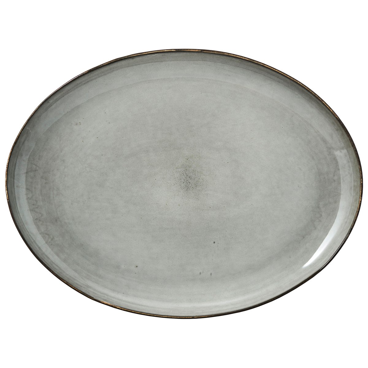 Lene Bjerre Amera bricka 30x40 cm Grey | Skandinavisk Design | Brickor | Grå
