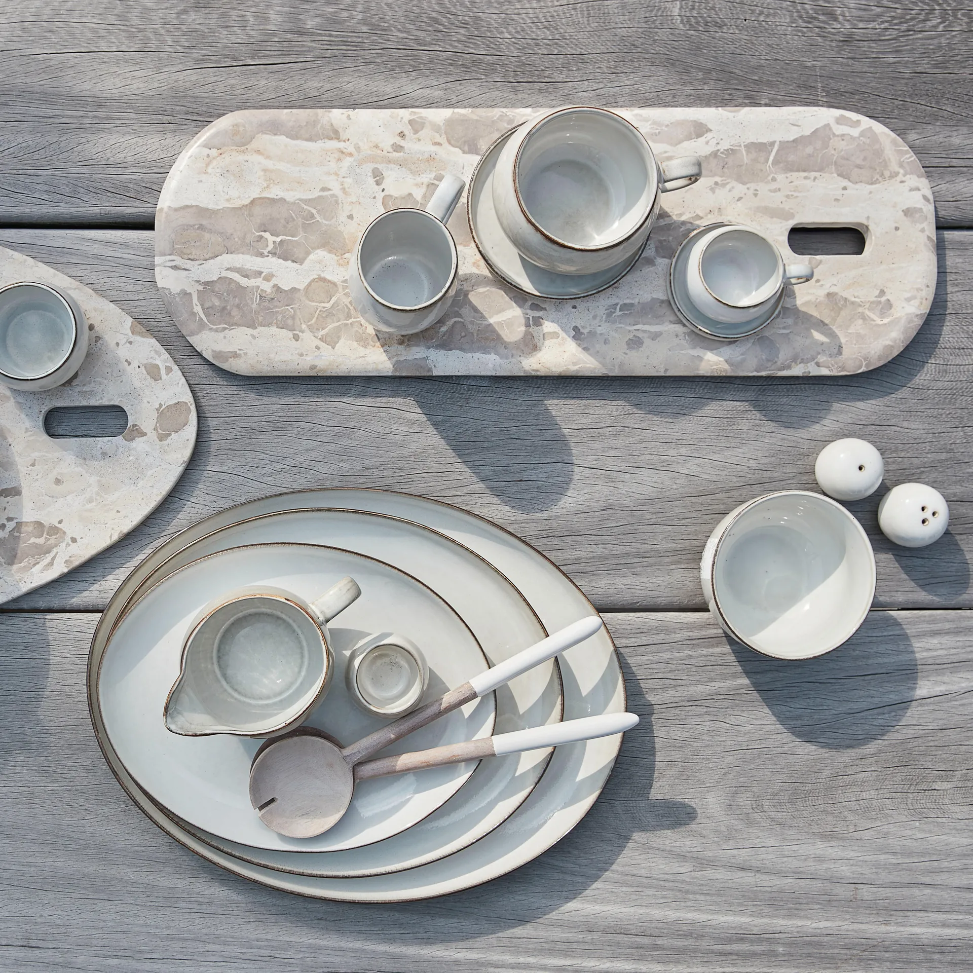 Amera bricka 30x40 cm, White sands Lene Bjerre