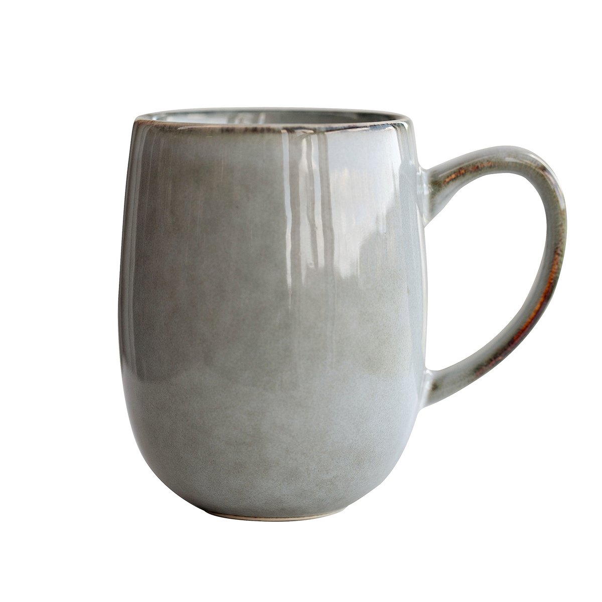 Lene Bjerre Amera mugg med öra Grå | Skandinavisk Design | Kaffekoppar | Grå