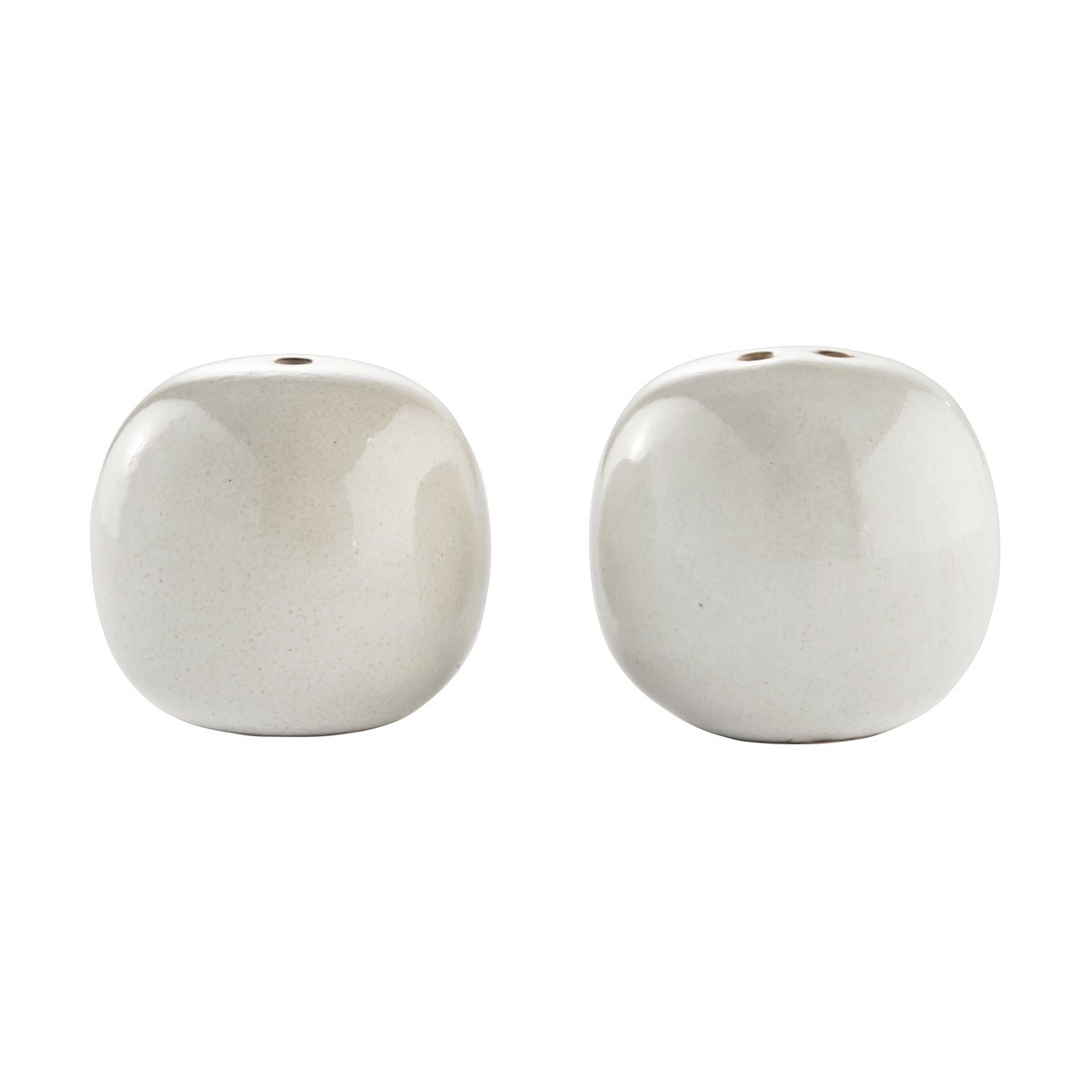 Lene Bjerre Amera salt- & pepparkar White sands | Skandinavisk Design | Saltkar & Pepparkar | Vit