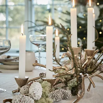 Aurelia ljusstake 16 cm - Light gold - Lene Bjerre