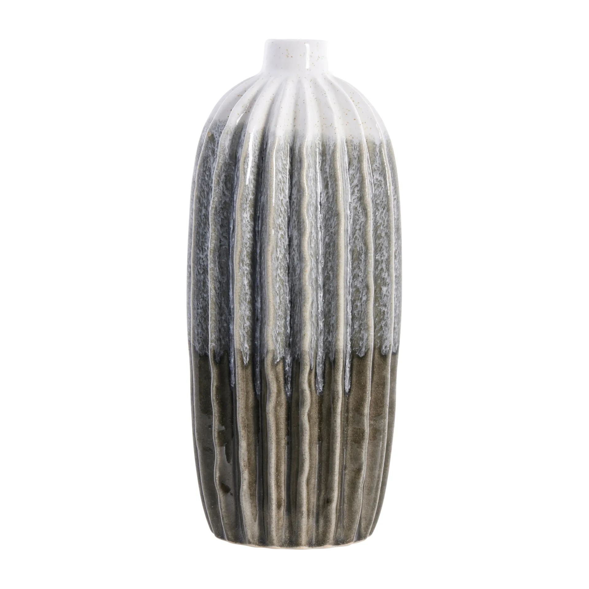 Aysia vas 14 cm, White-green Lene Bjerre