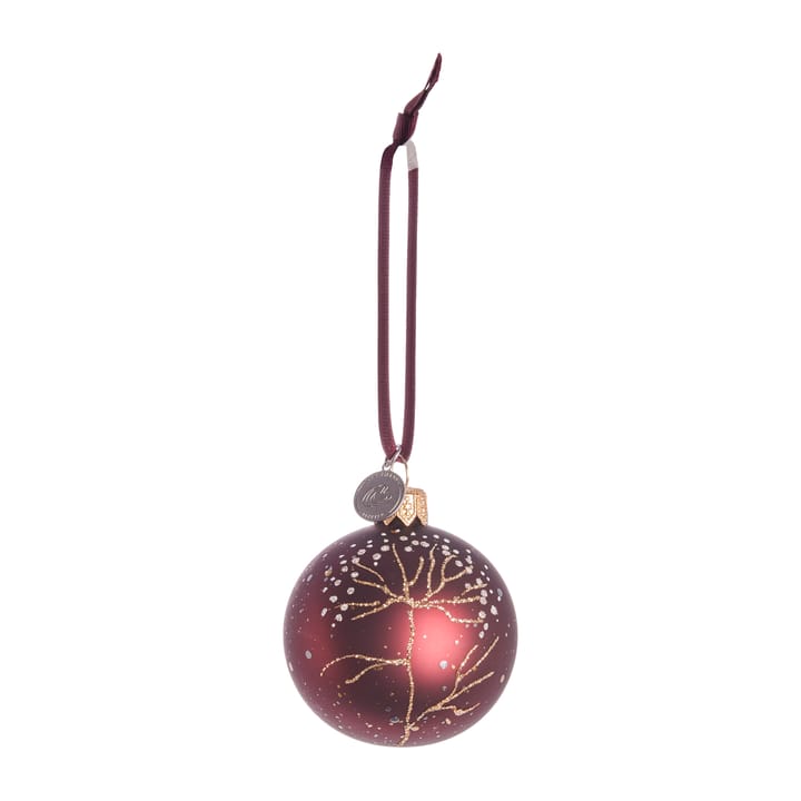 Cadelia julkula kvist Ø6 cm, pomegranate-light gold Lene Bjerre